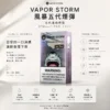 ChatGPT-Image-2026年8月25日-下午10_07_26.webp VAPOR STORM 風暴 五代通用煙彈 2ml裝/激爽配方/升級陶瓷網芯/防漏技術/3%尼古丁鹽/通用五代主機