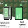 Hebat喜貝拋棄式一次性10000口-6.webp Hebat 喜貝 10000口 拋棄式電子煙 15ml容量/5%尼古丁鹽/LED螢幕顯示/Type-C快充