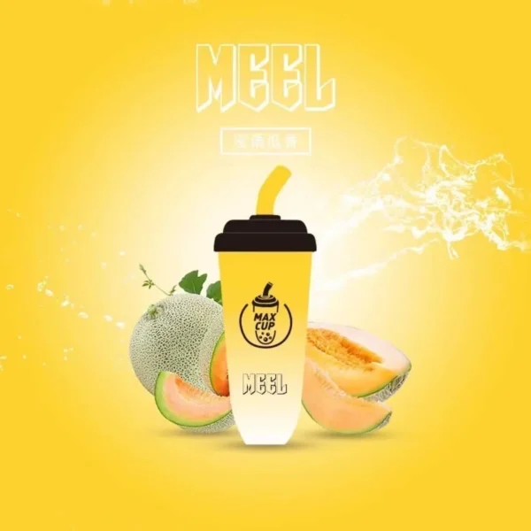 MEEL奶茶杯-哈密瓜-1000x1000-1.webp MEEL 奶茶杯 6000口 拋棄式電子煙 3%尼古丁鹽/15ml油量/智慧Type-C快充/長效續航