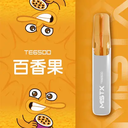 Mist X 鴨嘴獸 6500口 拋棄式電子煙 冰爽水果/2%尼古丁鹽/550mAh大電量/可充電續航/獨家萌系外觀設計