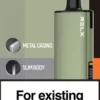 RELX悅刻x-box-16000口拋棄式電子煙-綠色主機.webp RELX 悅刻 X-BOX 16000口 專用換彈拋棄式電子煙套裝 12W-16W/3%尼古丁鹽/Mesh芯