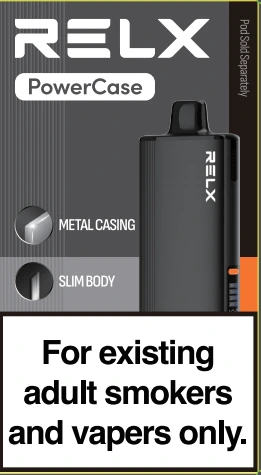 RELX悅刻x-box-16000口拋棄式電子煙-黑色主機.webp RELX 悅刻 X-BOX 16000口 專用換彈拋棄式電子煙套裝 12W-16W/3%尼古丁鹽/Mesh芯
