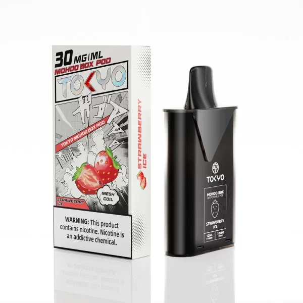 TOKYO MOHOO BOX 東京魔盒 10000口專用煙彈 12ml/30mg尼古丁鹽/適配專用主機【買三盒煙彈加150贈主機】