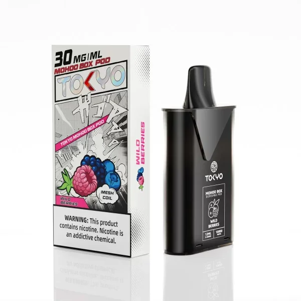 TOKYO MOHOO BOX 東京魔盒 10000口專用煙彈 12ml/30mg尼古丁鹽/適配專用主機【買三盒煙彈加150贈主機】