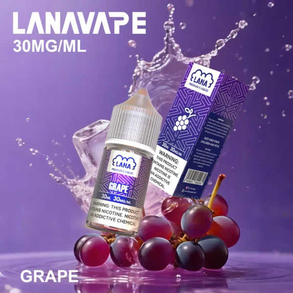 image-459.webp LANA 拉娜 30ml 煙油 30mg尼古丁鹽/紮實滿足/不化學/回韻清甜/通用注油小煙主機