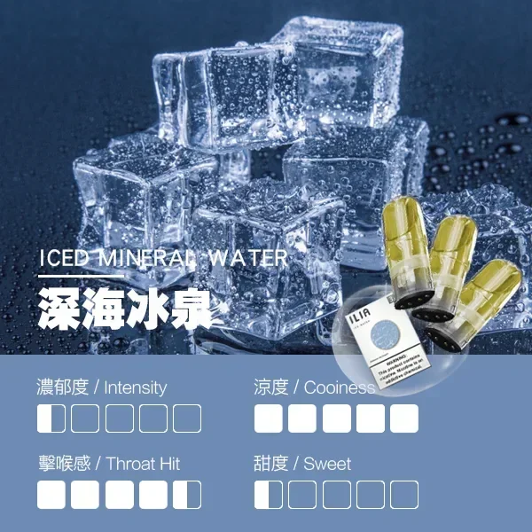 image-559.webp ILIA 哩亞 一代通用煙彈 三顆裝 透明油艙/3%尼古丁鹽/防漏升級/適配一代主機