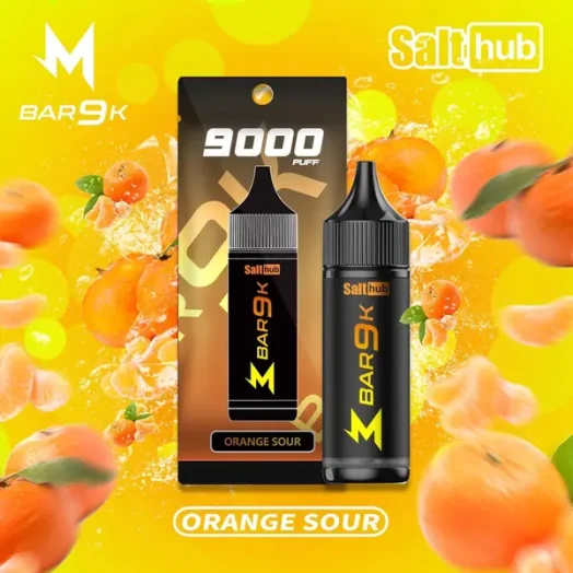 marbo-9k-orange-sour-524x524-1.webp Marbo Bar 泰國熱銷 9000口 拋棄式電子煙 14ml大容量/Mesh網狀芯/自定義可調氣流