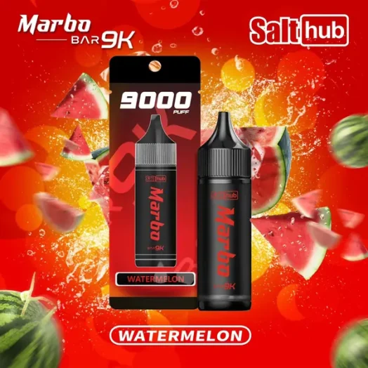 marbo-9k-watermelon-524x524-1.webp Marbo Bar 泰國熱銷 9000口 拋棄式電子煙 14ml大容量/Mesh網狀芯/自定義可調氣流