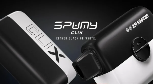 spumy_clix_6000_dispsable-compressed_1920x.webp SPUMY 冰熊 7500口 磁吸換彈拋棄式電子煙 Mesh Coil/10ml/600mAh/Type-C快充【買2贈主機】
