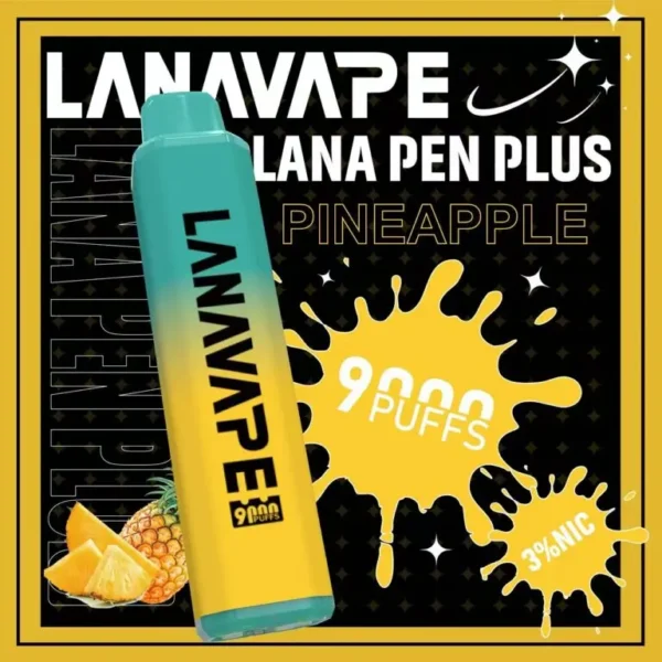 圖片_20260721191327-768x768-1.webp LANA PEN PLUS 9000口 拋棄式電子煙 15ml儲油/3%尼古丁鹽/Mesh芯/Type-C充電