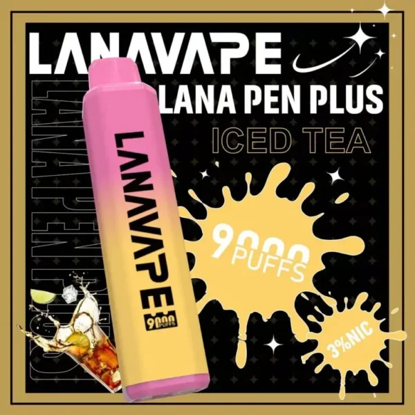 圖片_20260721191334-768x768-1.webp LANA PEN PLUS 9000口 拋棄式電子煙 15ml儲油/3%尼古丁鹽/Mesh芯/Type-C充電
