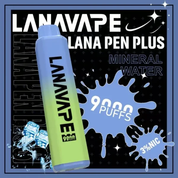 圖片_20260721191423-768x768-1.webp LANA PEN PLUS 9000口 拋棄式電子煙 15ml儲油/3%尼古丁鹽/Mesh芯/Type-C充電