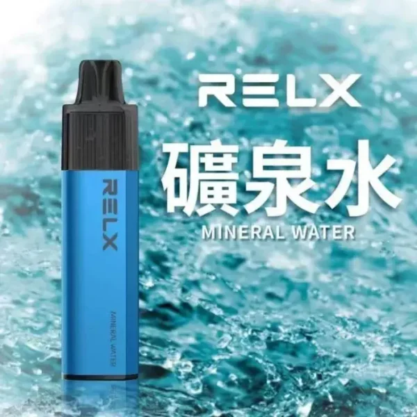 矿泉水-02.webp RELX 悅刻 GA 8000口 拋棄式電子煙 升級陶瓷芯/15ml容量/1100mAh/免充電設計