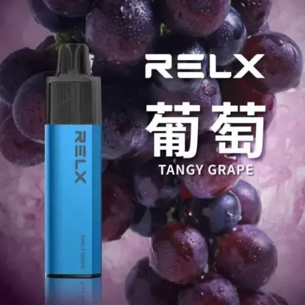 葡萄-02.webp RELX 悅刻 GA 8000口 拋棄式電子煙 升級陶瓷芯/15ml容量/1100mAh/免充電設計